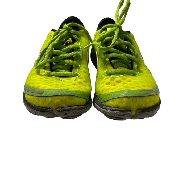 Brooks Women's Neon Yellow Pure Connect Sneakers Running Shoes Size 6 - Picture 6 of 11